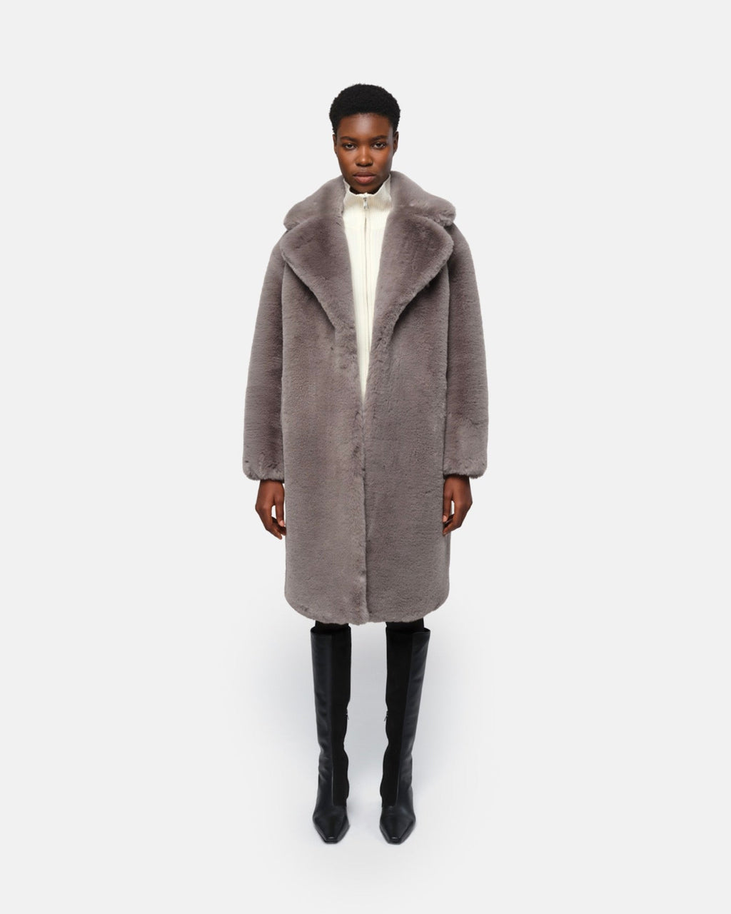 Manteau Long Steffi Granit