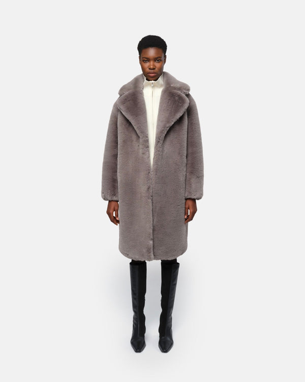 Manteau Long Steffi Granit