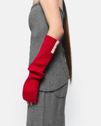 Cynda Arm Warmers Rouge