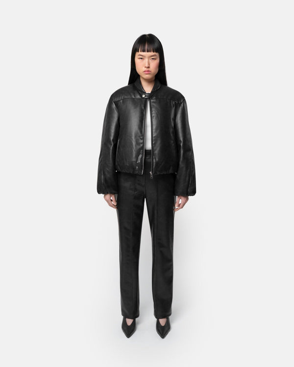 Bomber Matelassé Gigi Noir