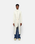 Cardigan Long Ceinturé Alessi Crème