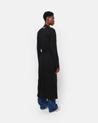 Cardigan Long Ceinturé Alessi Noir
