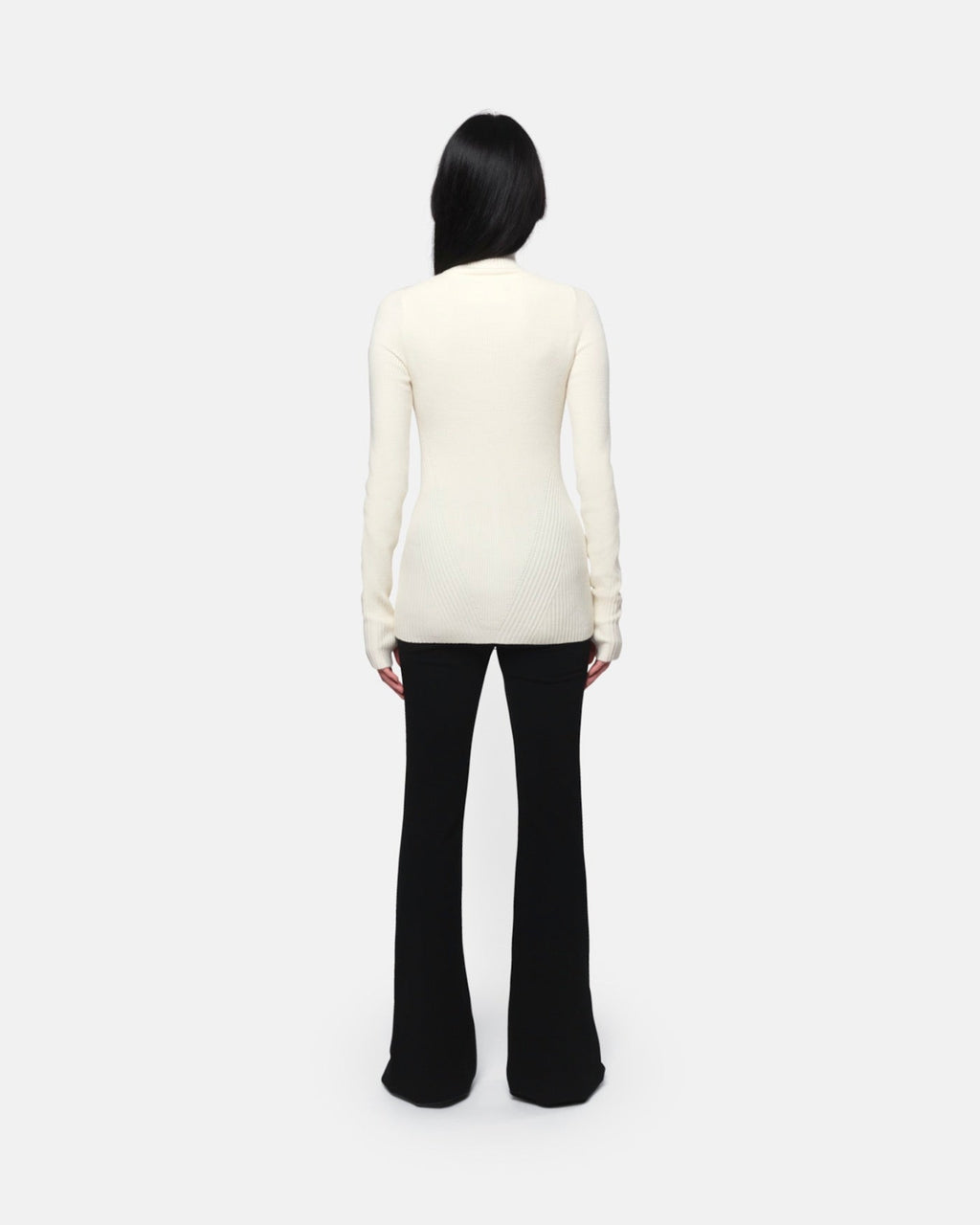 Nova Zip-Up Cardigan Cream