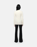 Nova Zip-Up Cardigan Cream