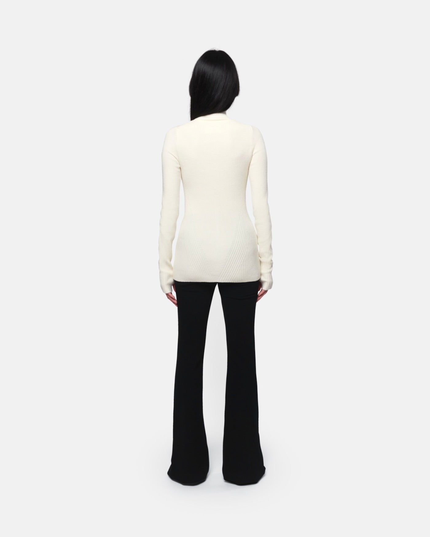 Nova Zip-Up Cardigan Cream