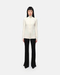 Nova Zip-Up Cardigan Cream