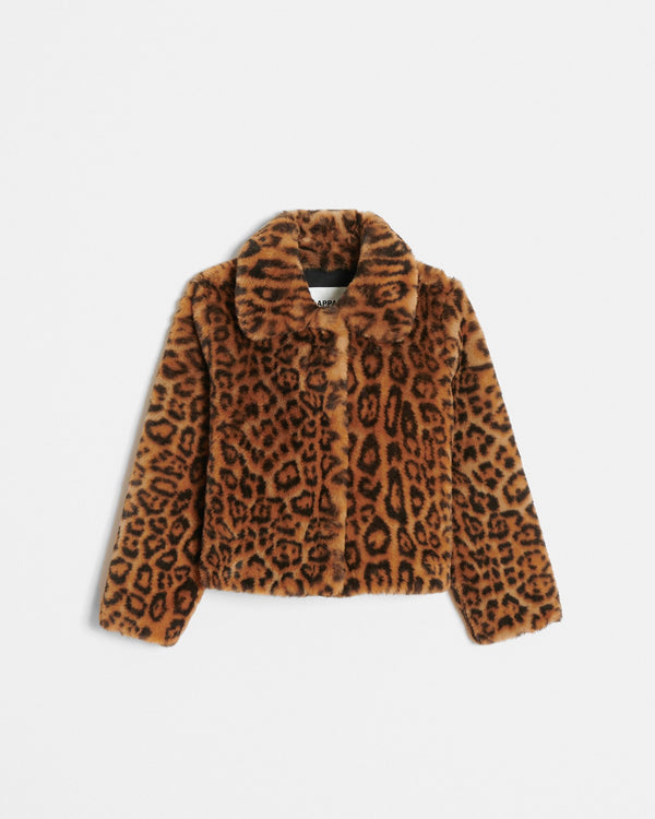 Manteau Enfant Léopard Elis