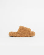 Chausson Dillon Bouclette Slide Hazelnut