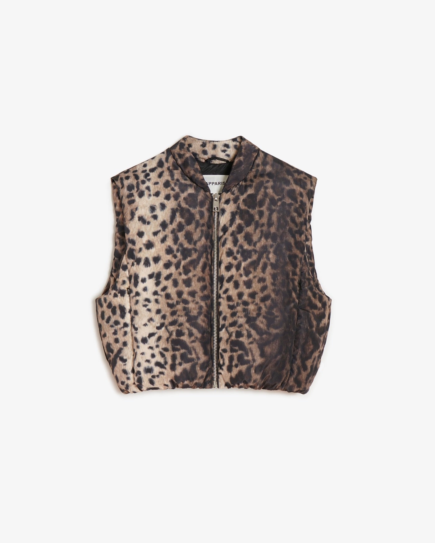 Gilet Matelassé Léopard Phoenix