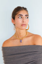 Chocker Amuleto Lila