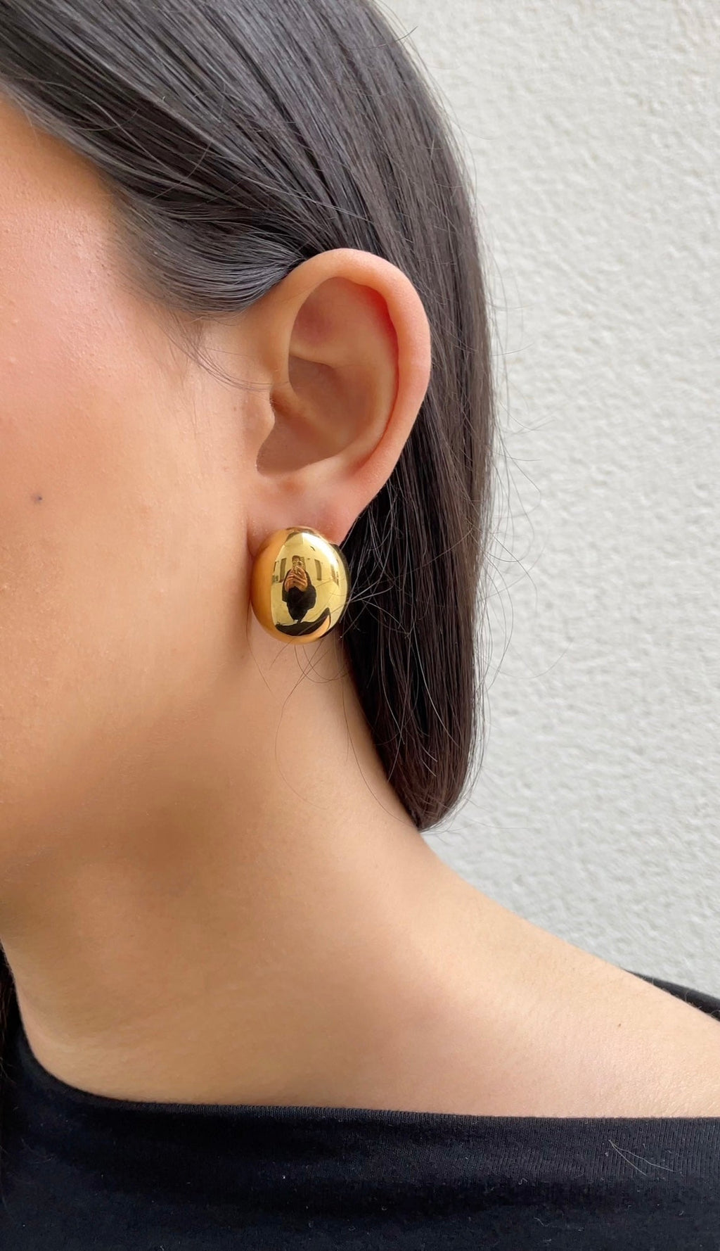Boucles D'Oreilles Dome