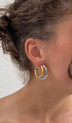 Boucles D'Oreilles Thick Combined