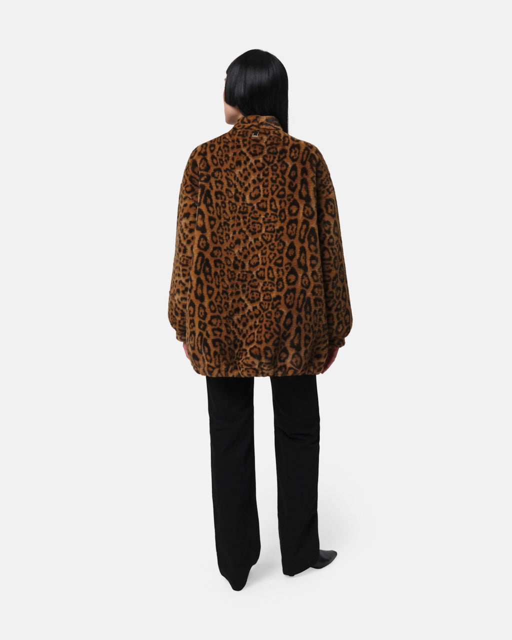 Manteau-Cardigan Léopard Jane