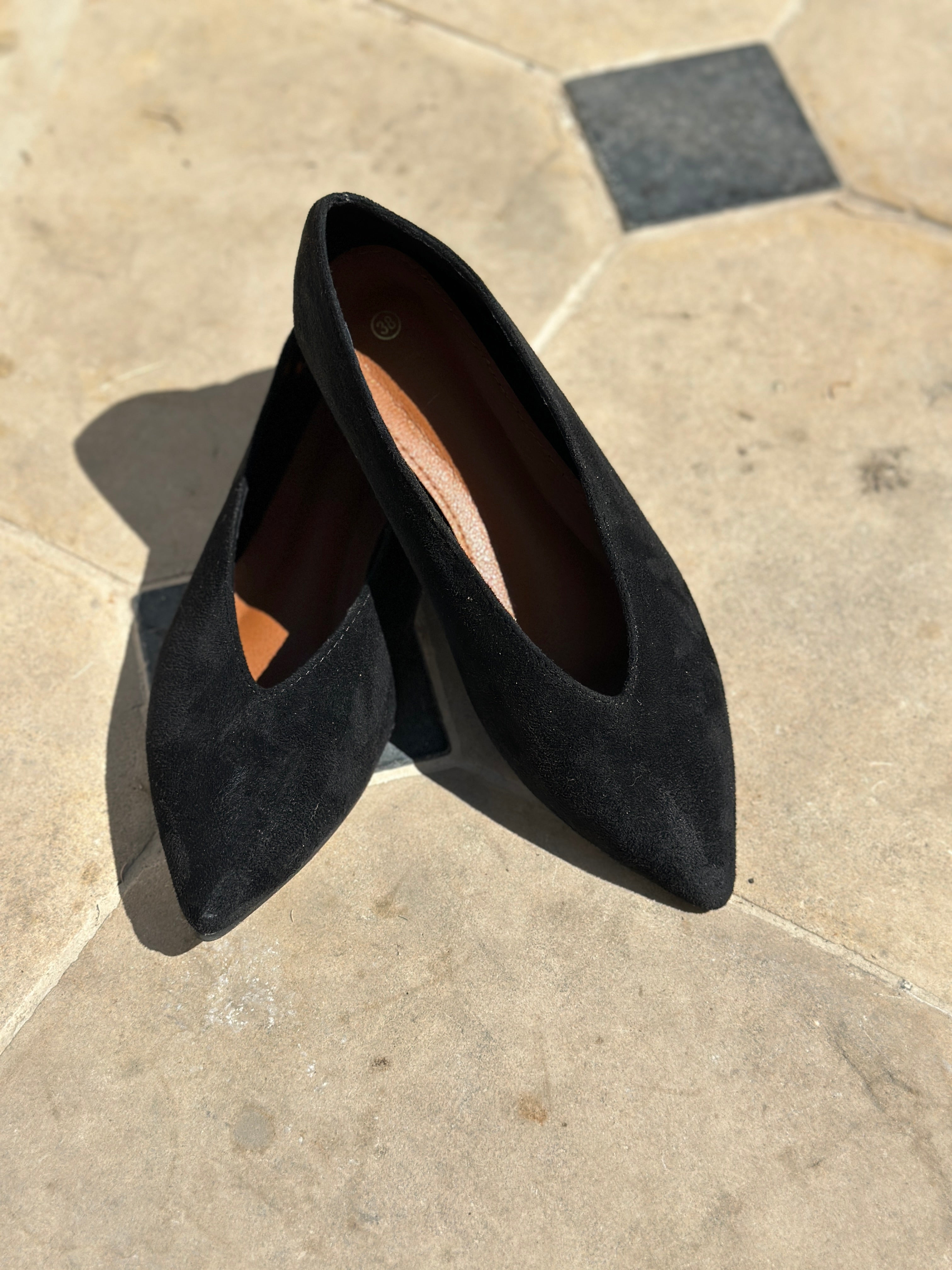 Sandales Yvonne - Noir