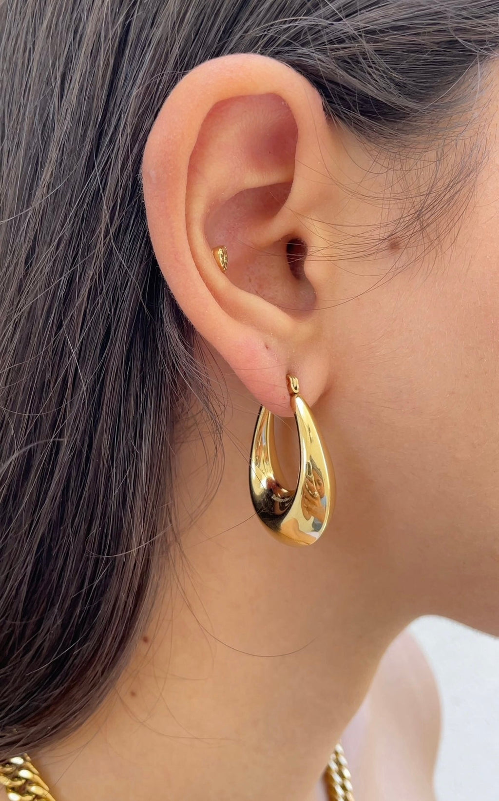 Boucles D'Oreilles Big Parisian Hoops
