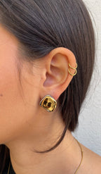 Boucles D'Oreilles Double Squared