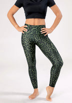 Legging Vanille Panthère Kaki