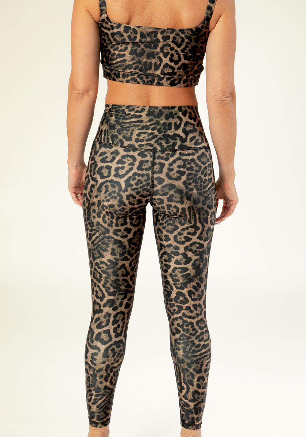 Legging Vanille Panthère Naturel
