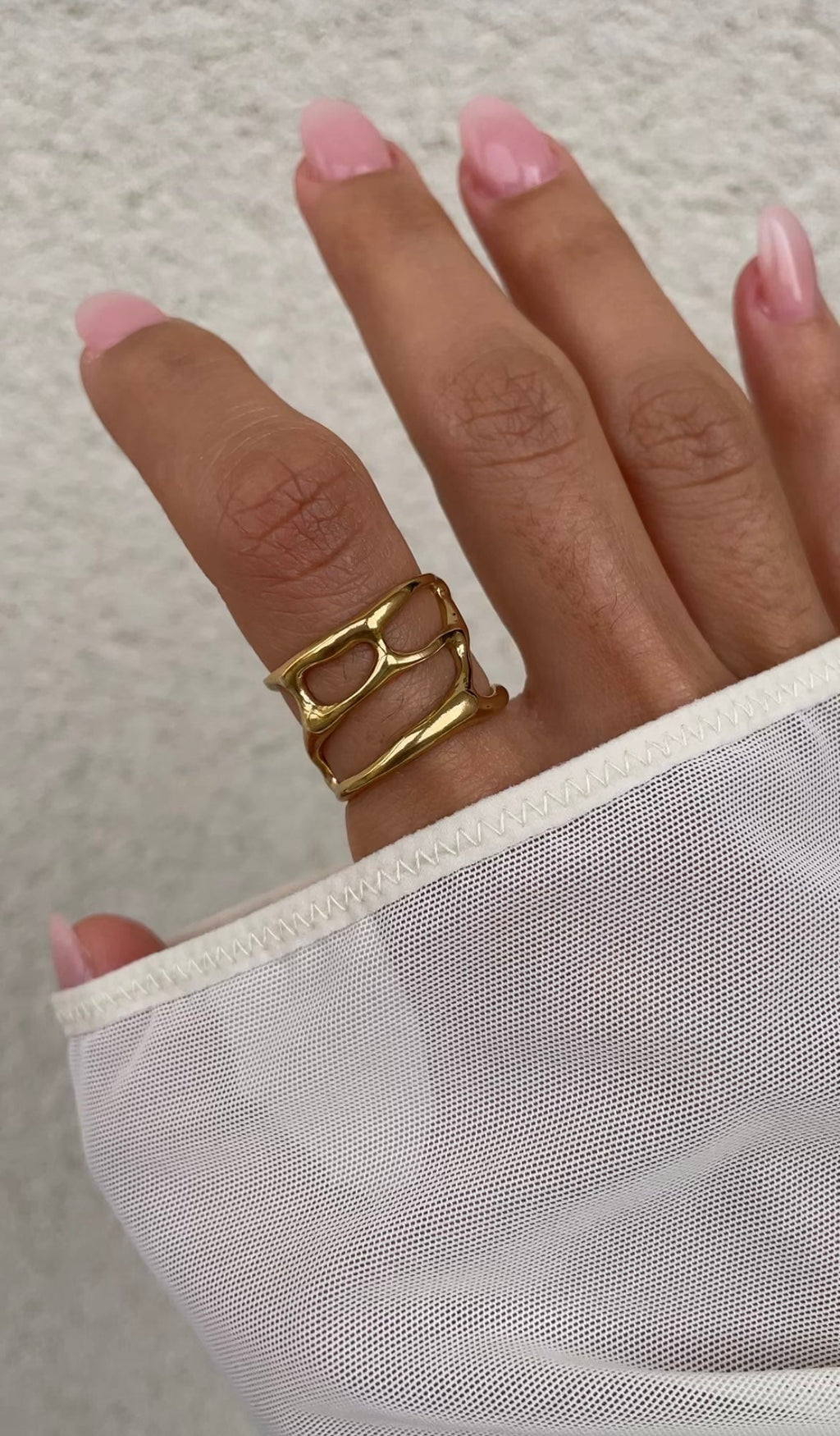 Bague Bone