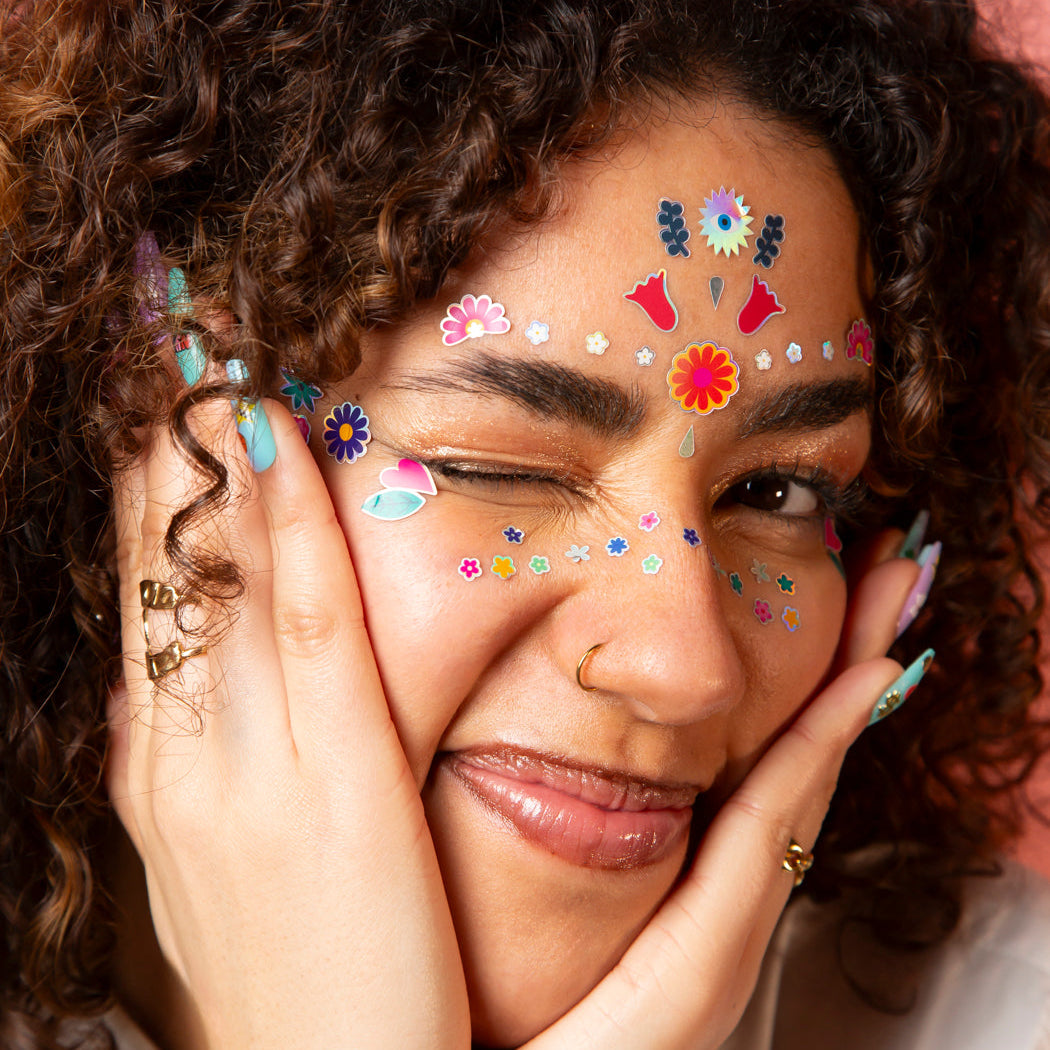 Face Stickers - Flower