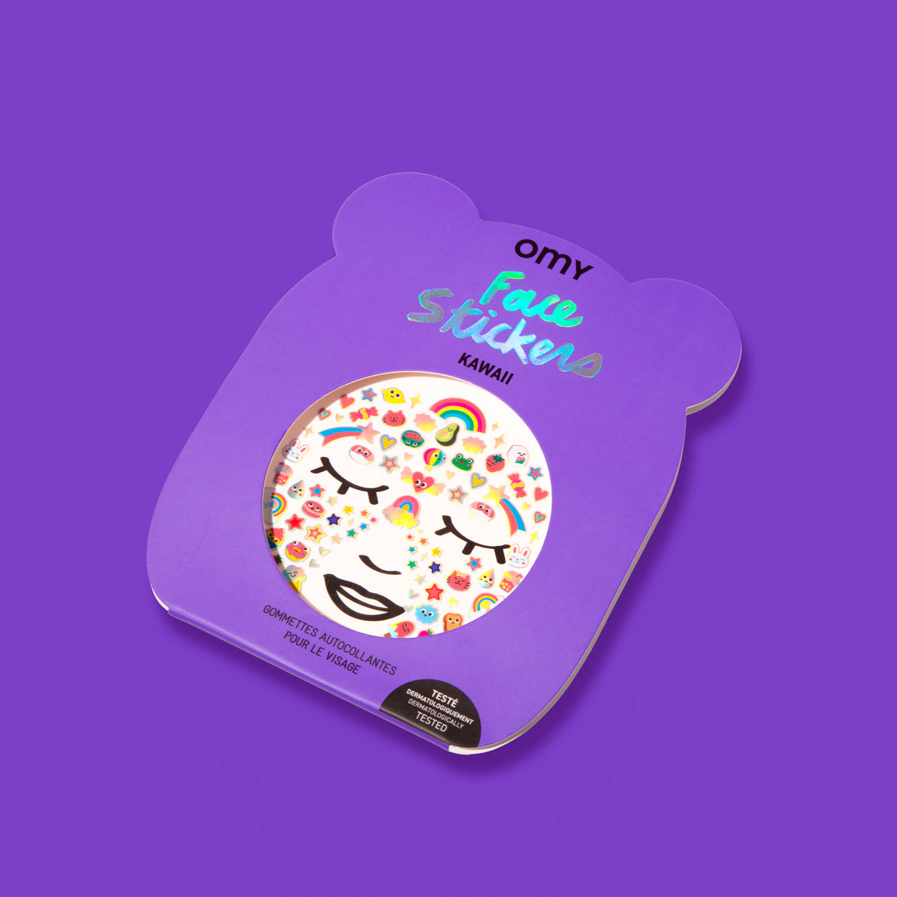 Face Stickers - Kawaii