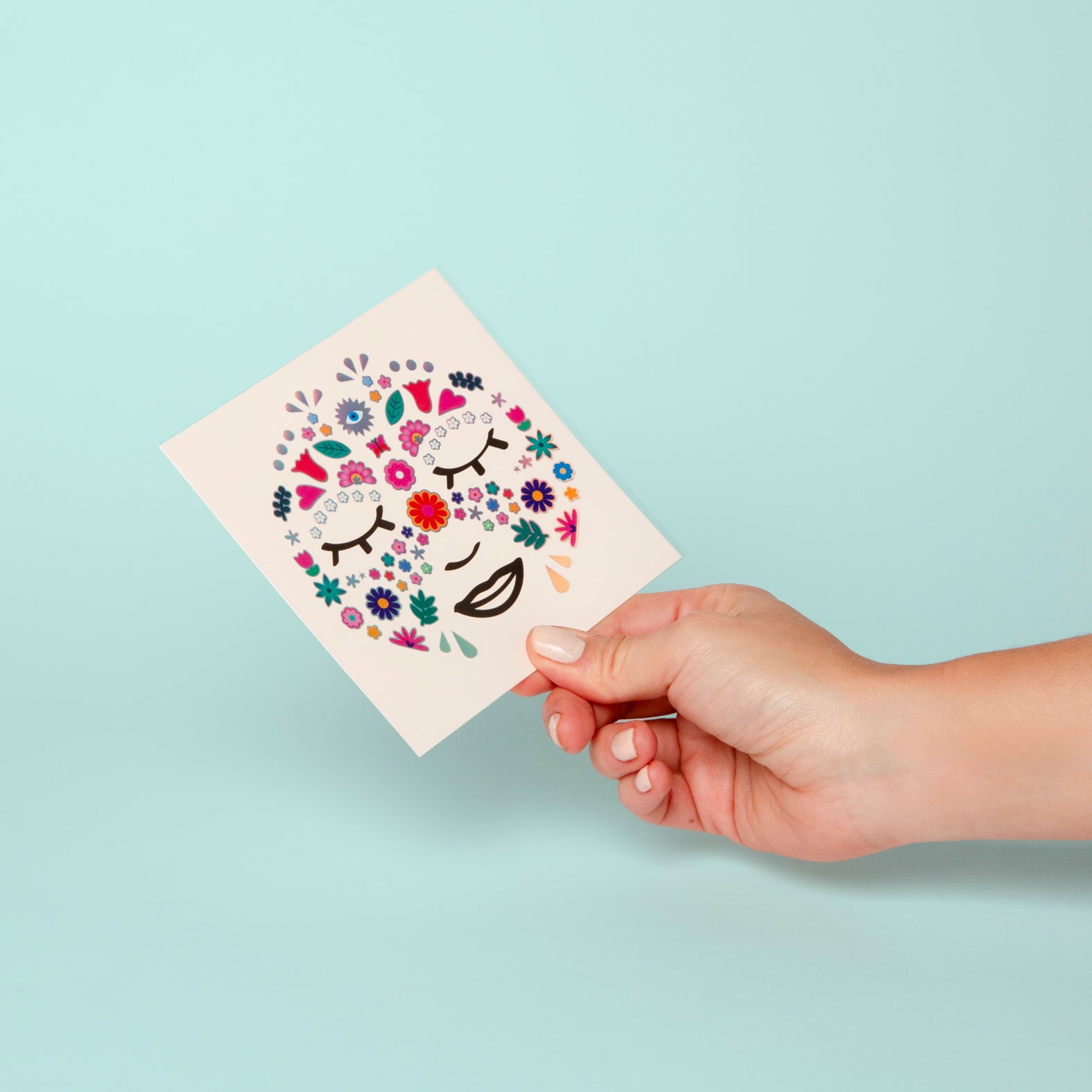 Face Stickers - Flower