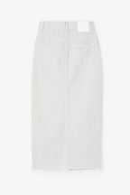 Jupe Denim Sergé Écru