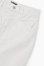 Jupe Denim Sergé Écru