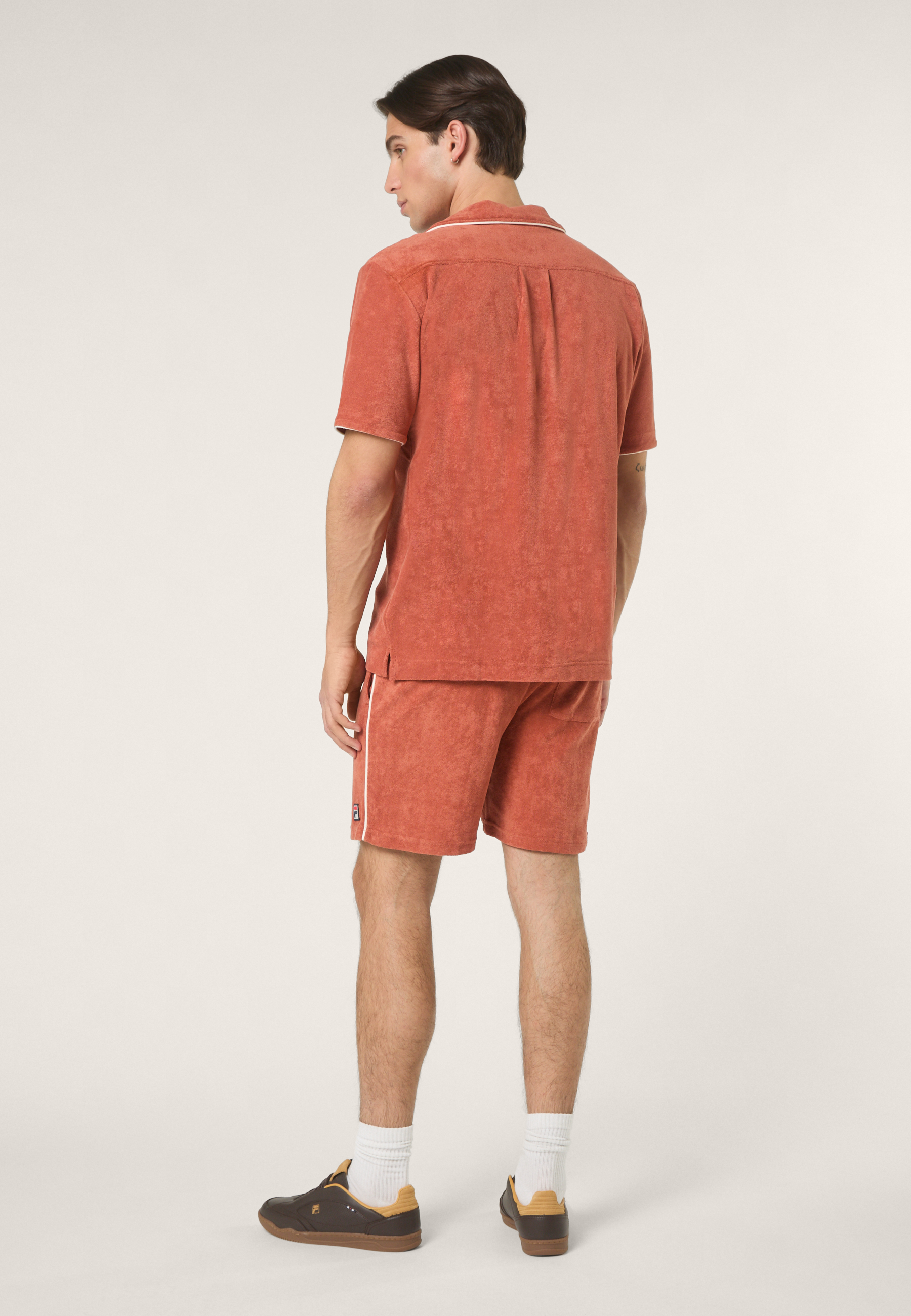 Short Éponge Classique - Rouge Étrusque
