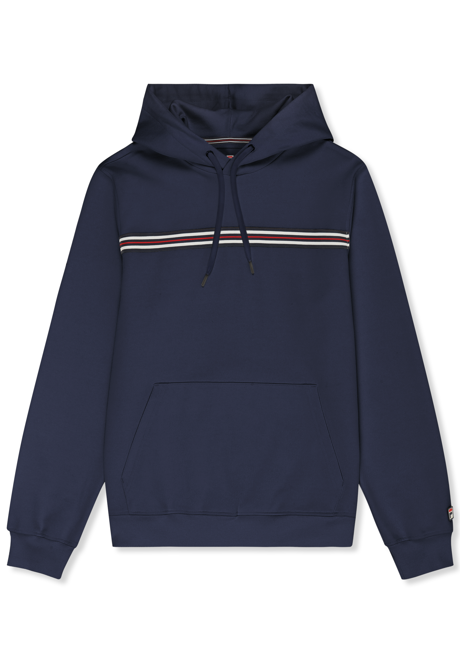 Hoodie À Bande Heritage Classique - Iris Noir