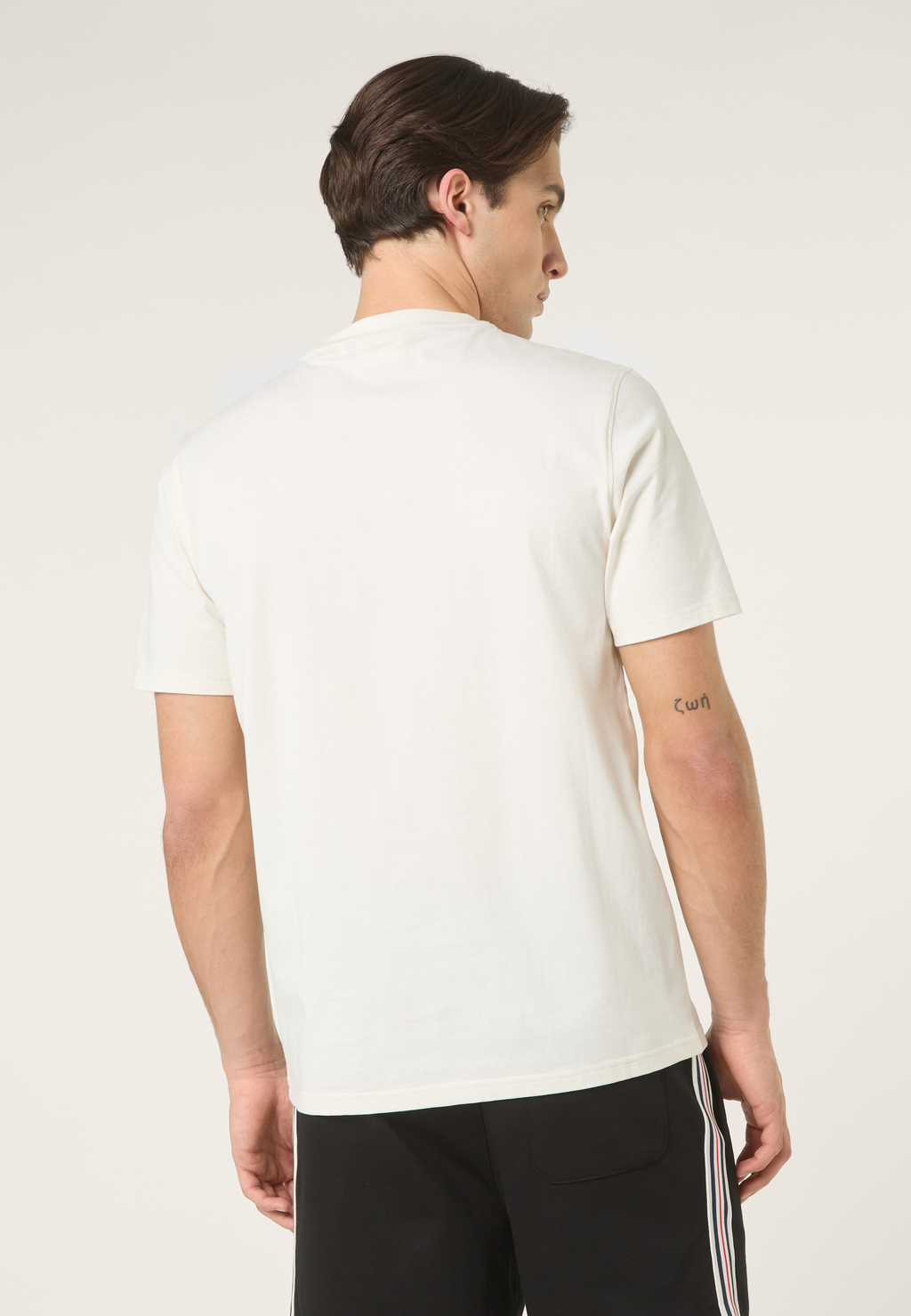 T-Shirt À Bande Heritage Classique - Aigrette