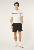 T-Shirt À Bande Heritage Classique - Aigrette
