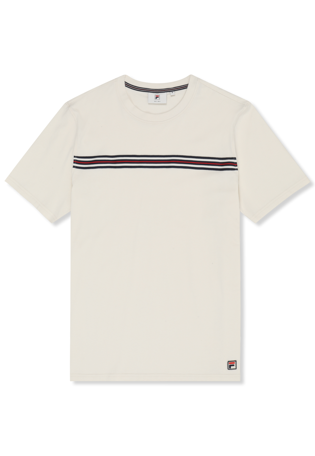 T-Shirt À Bande Heritage Classique - Aigrette