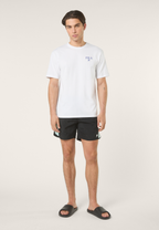 T-Shirt À Imprimé Décontracté - Blanc Éclatant