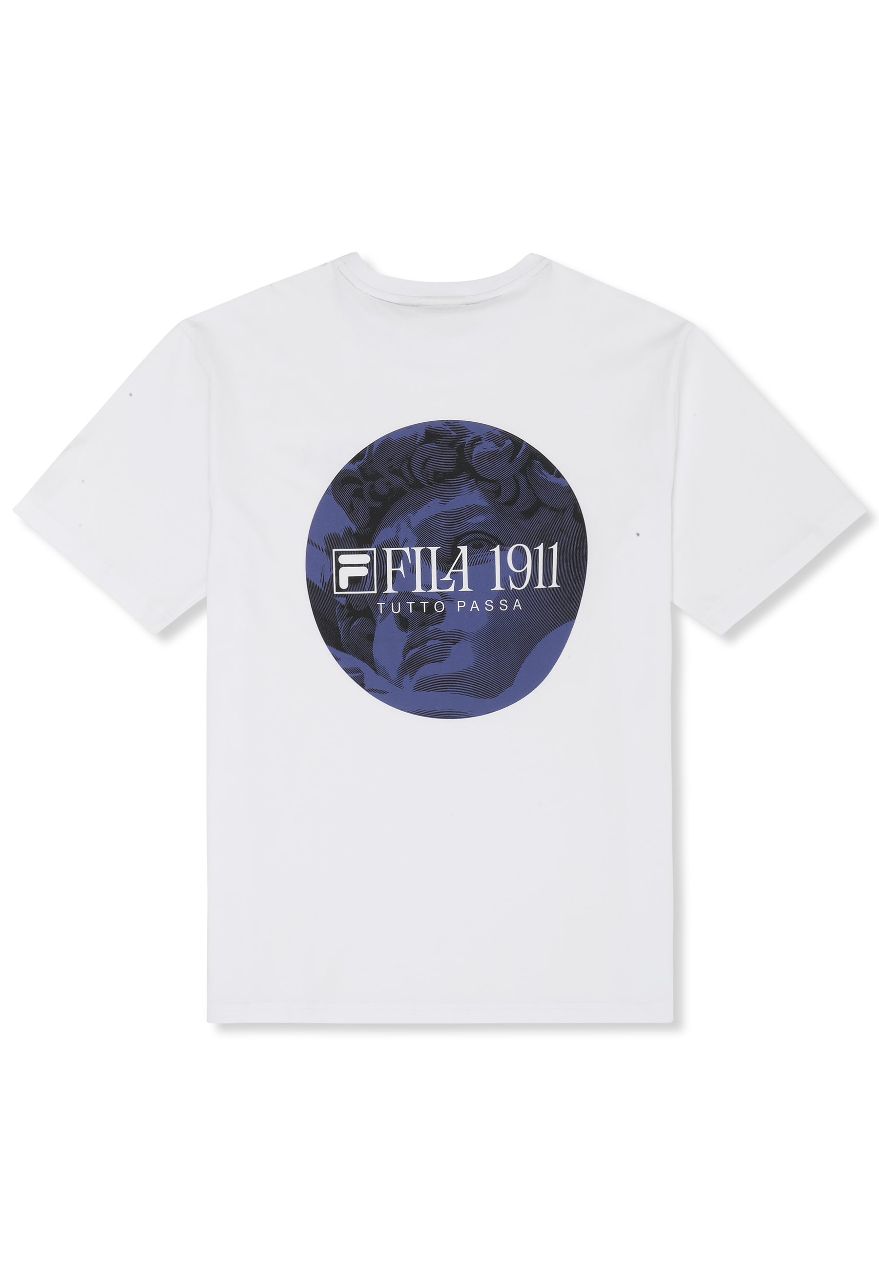 T-Shirt À Imprimé Décontracté - Blanc Éclatant