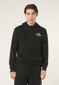 Hoodie À Imprimé Décontracté - Noir