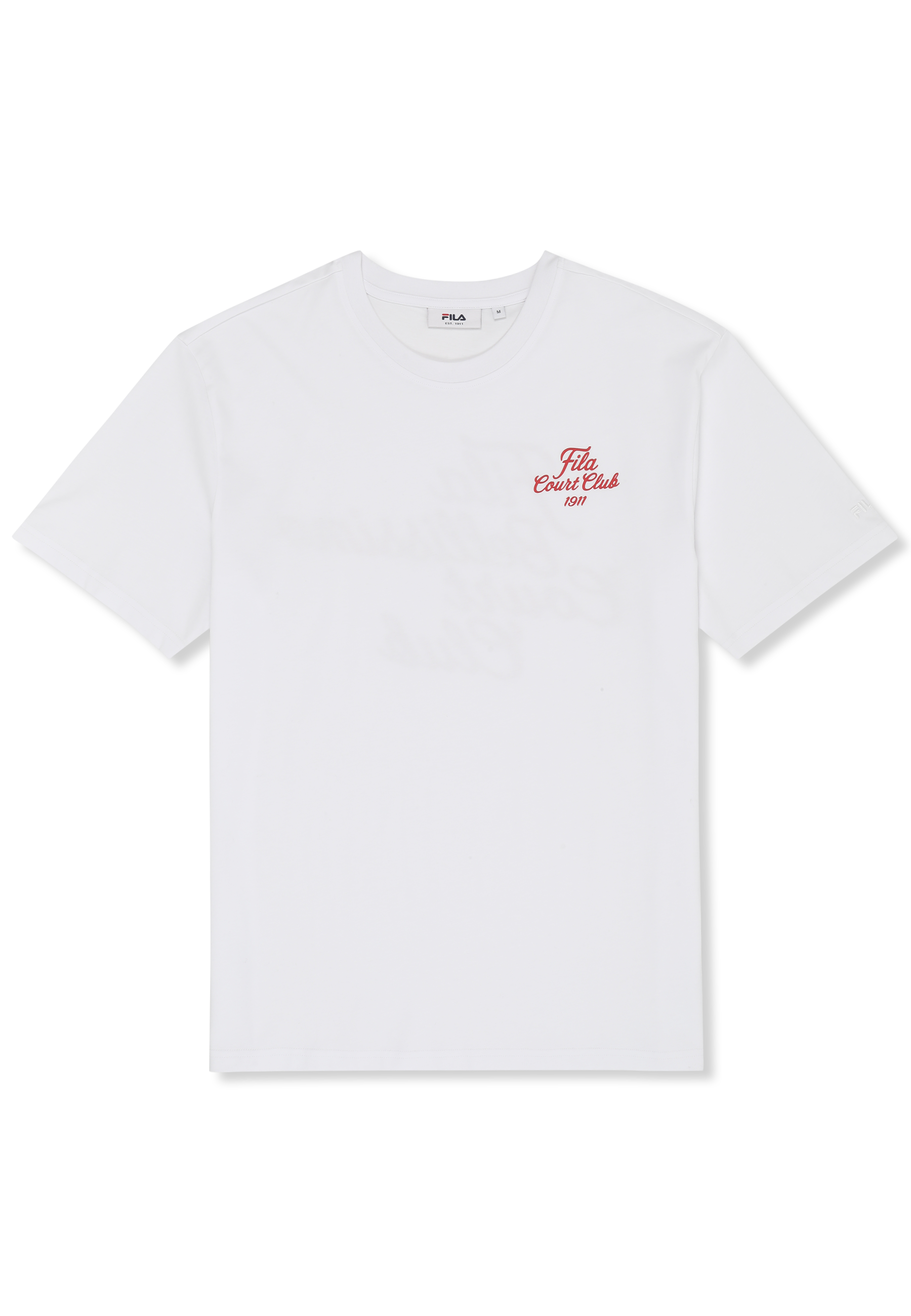 T-Shirt À Imprimé Décontracté - Blanc Éclatant