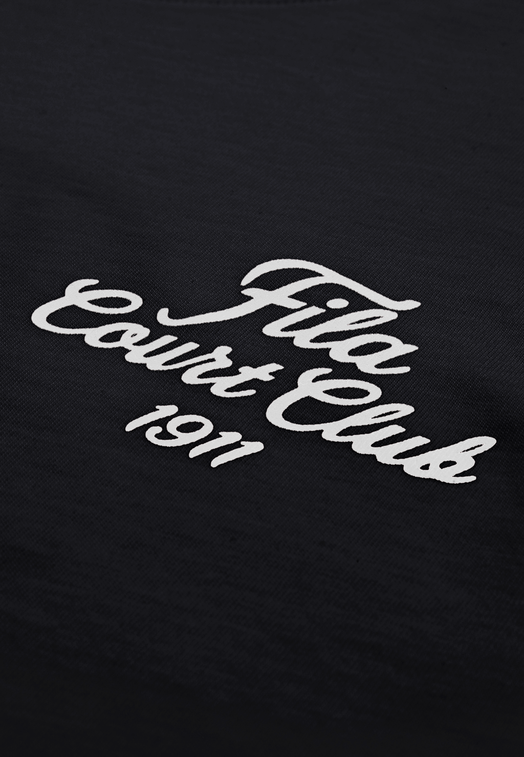 T-Shirt À Imprimé Décontracté - Noir