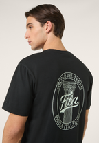 T-Shirt À Imprimé Décontracté - Noir