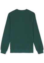 Sweat Ras-Du-Cou À Bandes Classique - Vert Bouquet