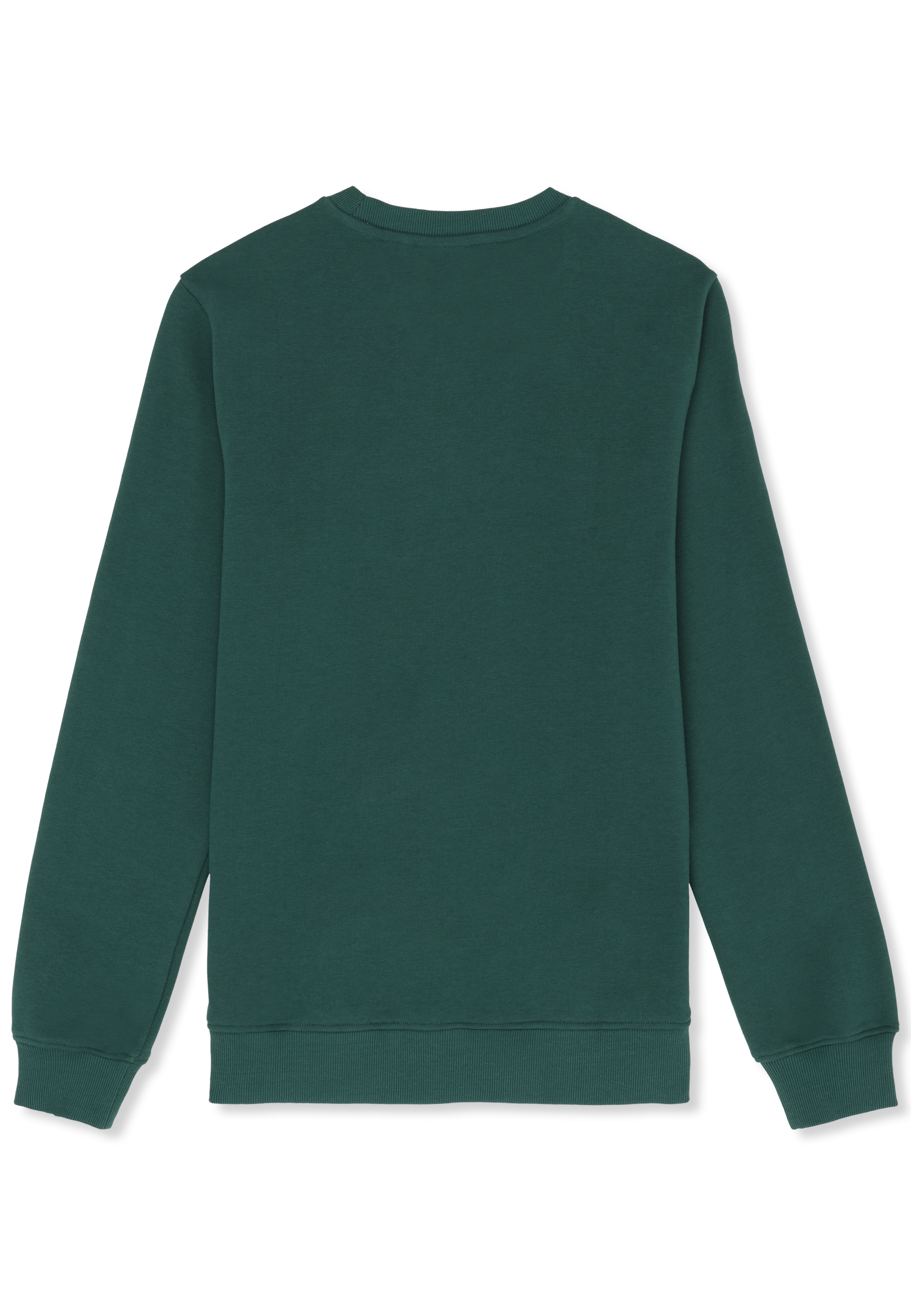 Sweat Ras-Du-Cou À Bandes Classique - Vert Bouquet