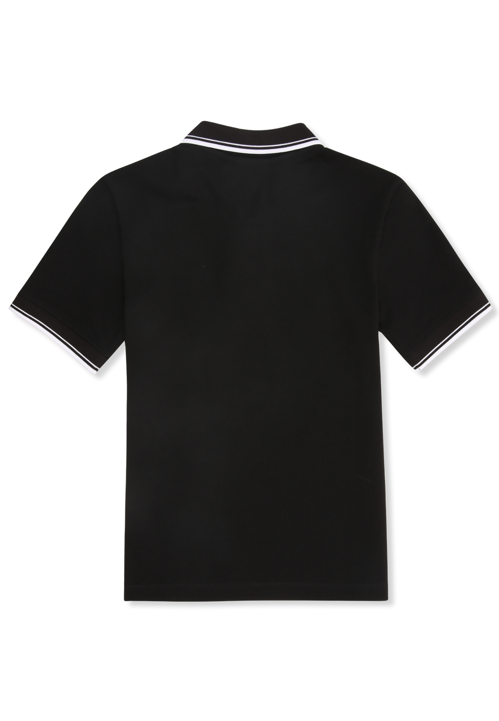 Polo À Liseré Slim - Noir