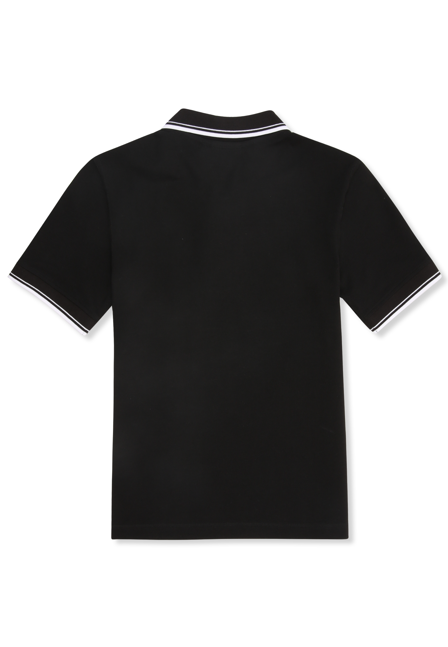 Polo À Liseré Slim - Noir
