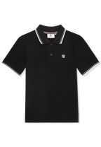 Polo À Liseré Slim - Noir