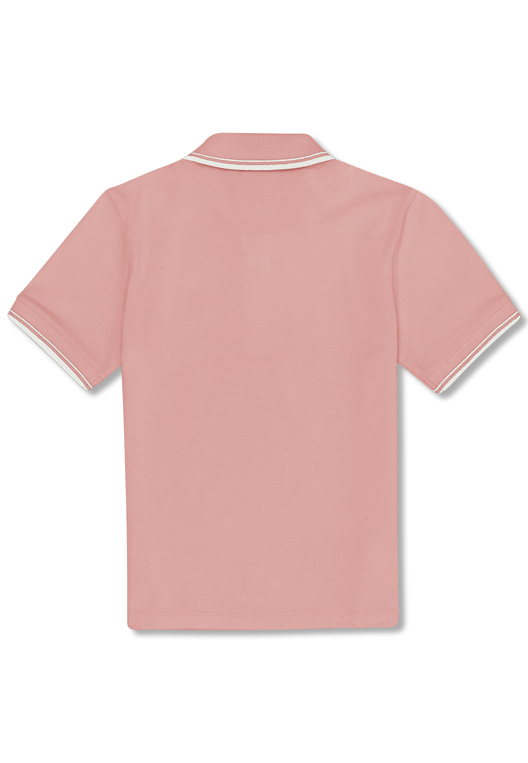 Polo À Liseré Slim - Rose Tendre