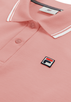 Polo À Liseré Slim - Rose Tendre