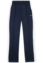Pantalon De Survêtement À Bandes Droit - Iris Noir