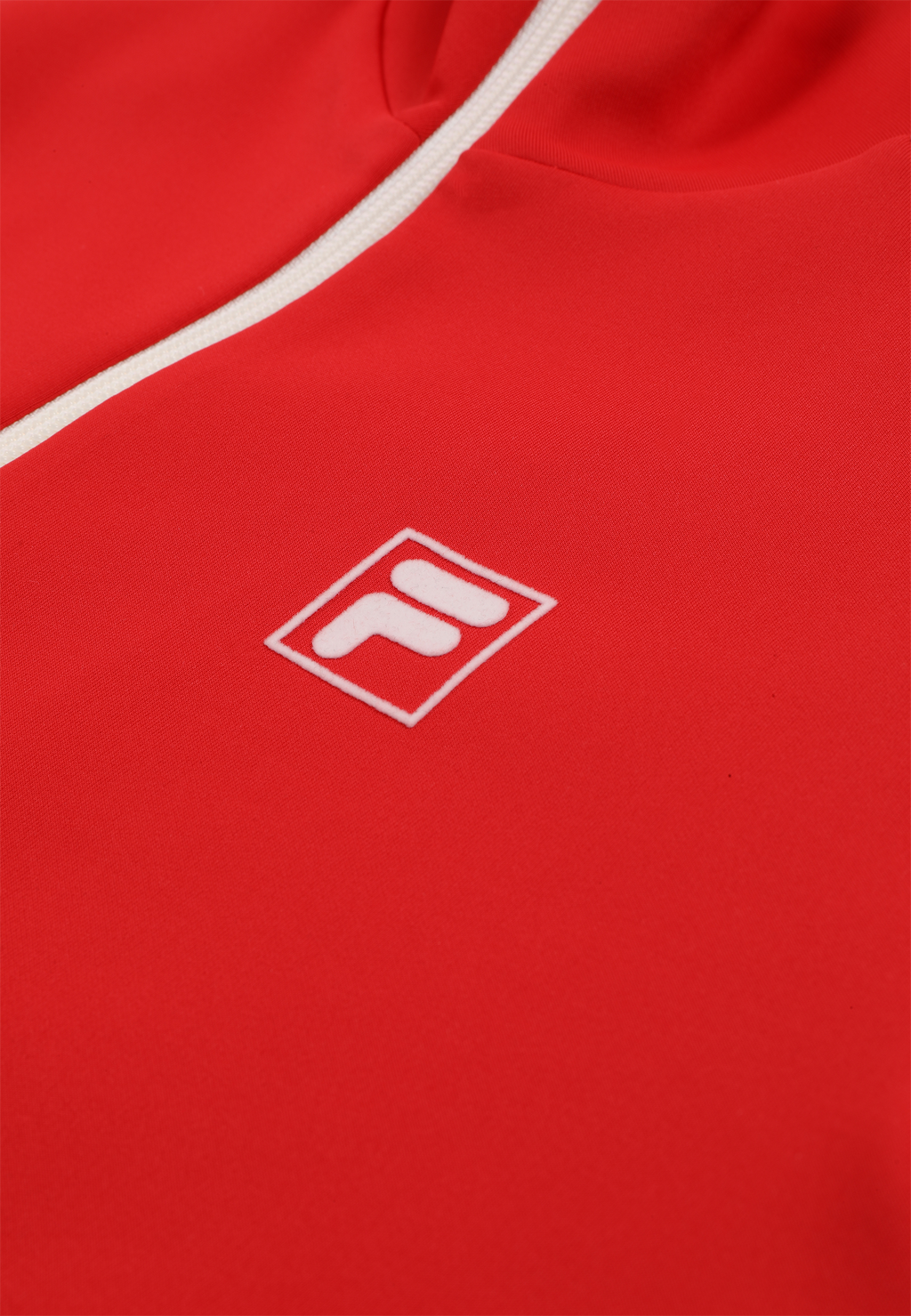 Veste De Survêtement À Bandes Classique - Rouge Vif