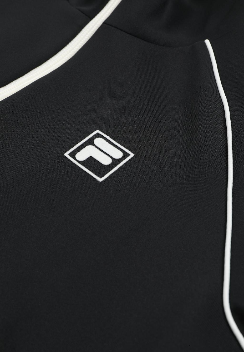 Veste De Survêtement À Bandes Classique - Noir