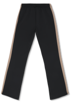 Pantalon De Survêtement À Bandes Extra-Long - Noir